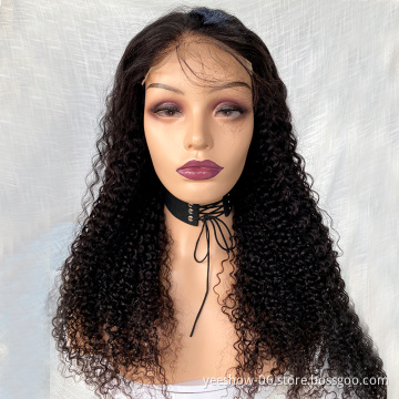 hot sale Wholesale Transparent Lace front Wigs With Baby Hair 150% Density Lace Human Hair Wigs Glueless Lace Wig